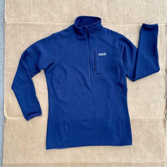Patagonia Jackets & Blazers - Patagonia Women's R1 Regulator Waffle Knit Fleece 1/4 Zip Pullover Jacket Sz M